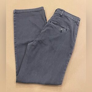 Pilcro Slouchy Chinos Charcoal Gray Size 25